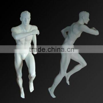 Matt White Running Sport Male Mannequin for Sale photo-3