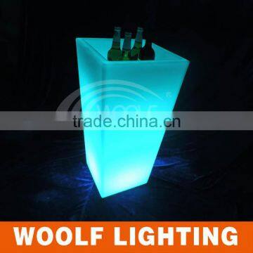 Charming Garden Square Waterproof LED Lighting Glow Flower Pot photo-3