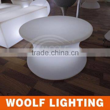 Lighting Up Simple Design Illuminated Modern Decorative Led Cylinder Tea Table