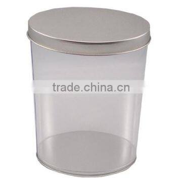 chocolate clear plastic pvc tube pc plastic tube with lids