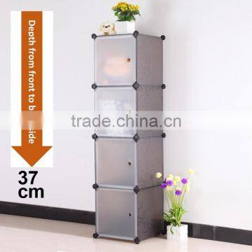 VIVINATURE DIY Large Clothes Closet Wardrobe Cabinet Cloth Shoes Storage Organizer 4-Layers 16-Drawer photo-5