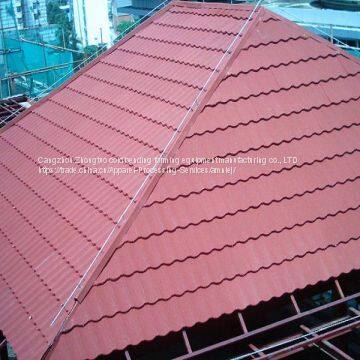 Colorful Stone Coated Roof Production Line photo-3