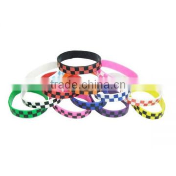 wholesale cheap custom adjustable rubber bracelet