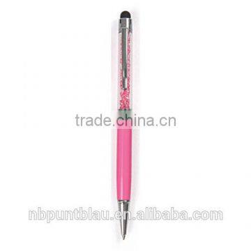 shiny bling ballpoint pen with screen touch