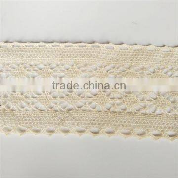 New Design Embroidery Cotton Polish Lace Fabric for Wedding Decoration Ribbon photo-2