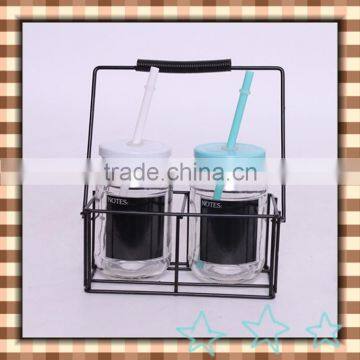 Wholesale Glass Juice Bottle With Spray With Straw photo-4