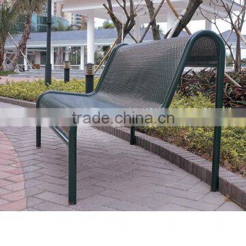 Decorative Comfortable Metal Outdoor Bench photo-6
