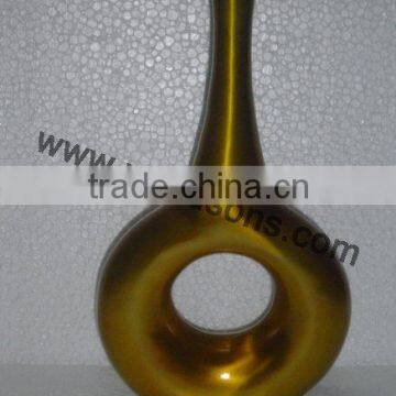 Cheap Metal Antique Flower Vases for Wedding Decoration photo-2