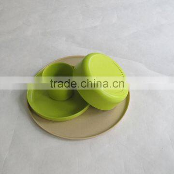 Welcome Eco-friendly Biological Bamboo Fiber Dinner Set photo-3