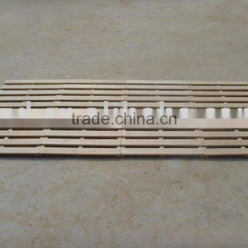 wooden mat Can be used as the mat in the bath