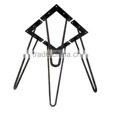 Dongguan Supplier High Quality 18 Inch Acrylic Table Legs With Hairpin Leg