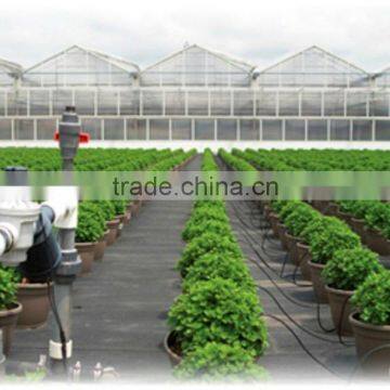 Greenhouse Plastic Film Ground Cover Weed Mat photo-3