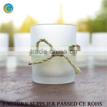 Flamless Round Glass Wax Filled Tealight Candle photo-2