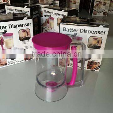 Plastic cupcake batter dispenser for kitchen,bakeware,cookie biscuit cake tools