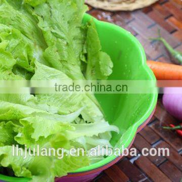 Plastic Flower Type Vegetable Fruit Storage Basket for Kitchen photo-2