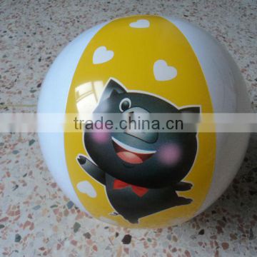 cartoon design inflatable beach ball