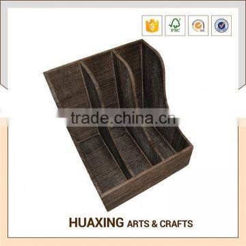 Natural Wood Floor Stand Wooden Shelf With Top Quality photo-3
