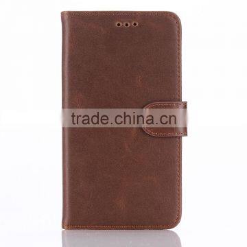 High Quality Crazy-horse PU Card Bumper/pocket Cell Phone Case for LG photo-3