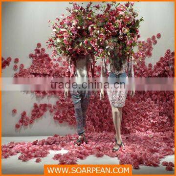 Romantic Female Rose Shop Decoration