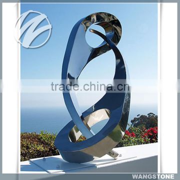 Urban art stainless steel famous sculpture for hotel decoration