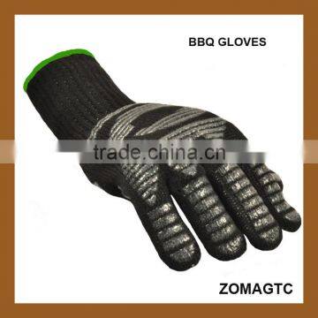 Amazon Silicon Heat Resistant Fireplace And Barbecue Pit Mitt BBQ Gloves,Kitchen Oven Use Heat Resistant Gloves