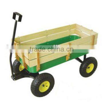 Kid's Wooden Wagon Garden Tool Cart TC1801 photo-4