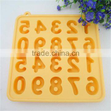 Cute 0-9 Arabic Numeral Shaped Bpa Free Silicone Ice Tray photo-2