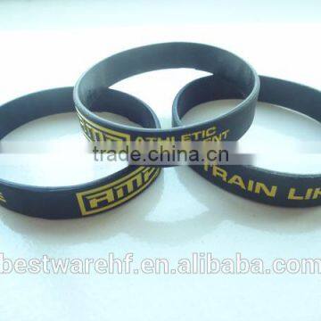 adult size laser free silicone wristbands