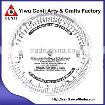 Hot Sale Profit Markup Plastic 2 Wheel Calculator photo-2