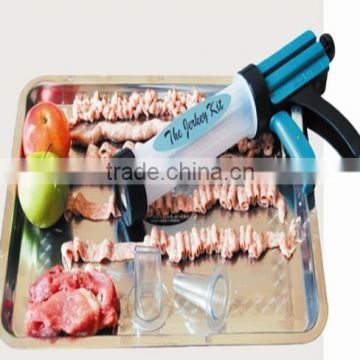 manual plastic body jerky gun with nozzles/beef jerky kit