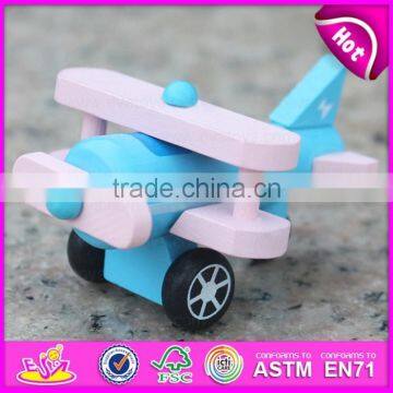 Wholesale Kids Mini Wooden Toy Plane W04A198-S photo-5
