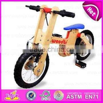 Latest design Best sale children balance wooden bike W16C115