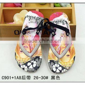 best selling comfortable women sandal with cute colorful color