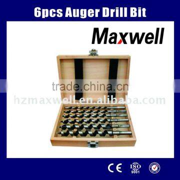 6pcs Auger Drill Bit