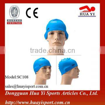 University Patten Sea Silicone Long Hair Pool Center Swim Caps photo-4