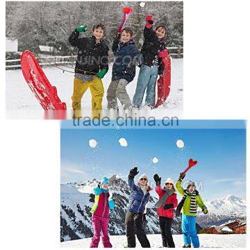 2016 Smiley Snow Slinger Snowball Machine Maker,plastic Snowball Thrower Winter Toys Christamas Snowball Maker With Smiley Happy photo-3