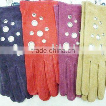 Fashion pig leather golve