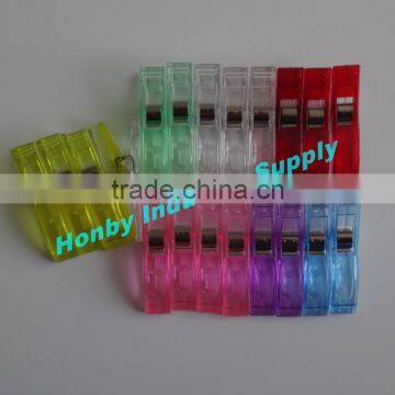 3 Kinds Clear Plastic Sewing Quilting Binding Clip