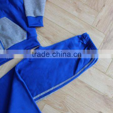 2016 Cheap Colorful Sports Cusotm Boy Tracksuit Direct Factory Fleece Sets For Boys Wholesale Fleece Tracksuits photo-5