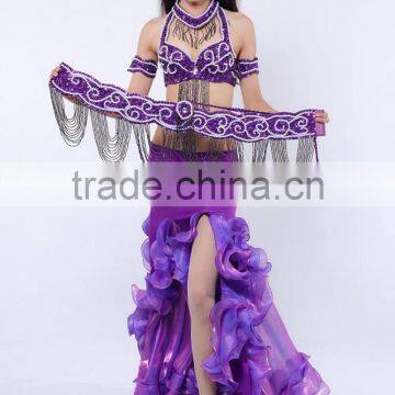 Sexy popular belly dance dress with tassel AS6052-AQ6052-Q5021