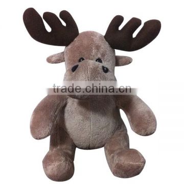 Stuffed Christmas Moose Toy Christmas Toy Plush Moose