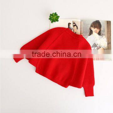 New Design Blank Pullover Style Girls Knitting Patterns Bat Sleeve Sweater photo-3