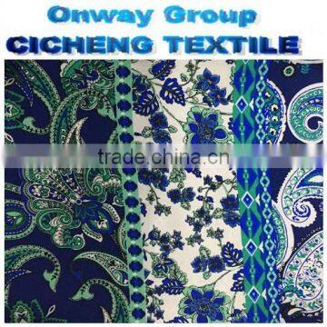 Shaoxing Cicheng Textile Polyester Cotton Rayon Knitting Fabrics photo-3
