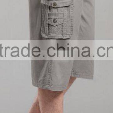 Man Shorts, MTM Service, Half Leg Length Shorts, Gray Shorts photo-4