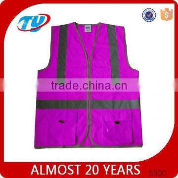 Cheap Purple Safety Vest Working Vest for Woman photo-2