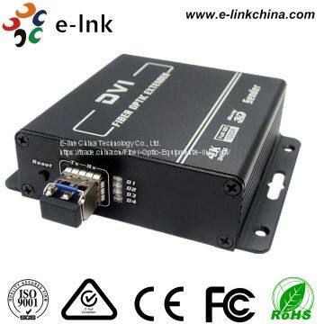 1-channel 4K DVI Fiber Optic Extender photo-2