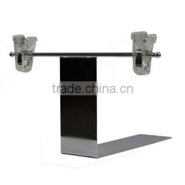 Food court clip clamp cart trolley lcd advertising display clasp