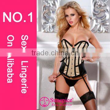 Plus size women corset image and design copyright satin corset bustiers