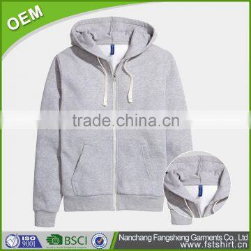 Lightweight Cotton Hoodies Bulk Zip Hoodies Manufacturer Plain Hoodies No Pocket