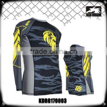 Bjj fightgear brazillian jiu jitsu longsleeve mma rashguards